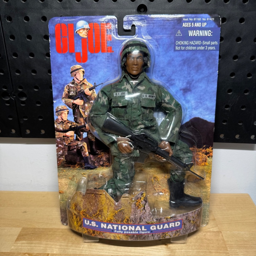 GI Joe US National Guard 12 inch Action Figure Kenner 1997 Armed Services 81423